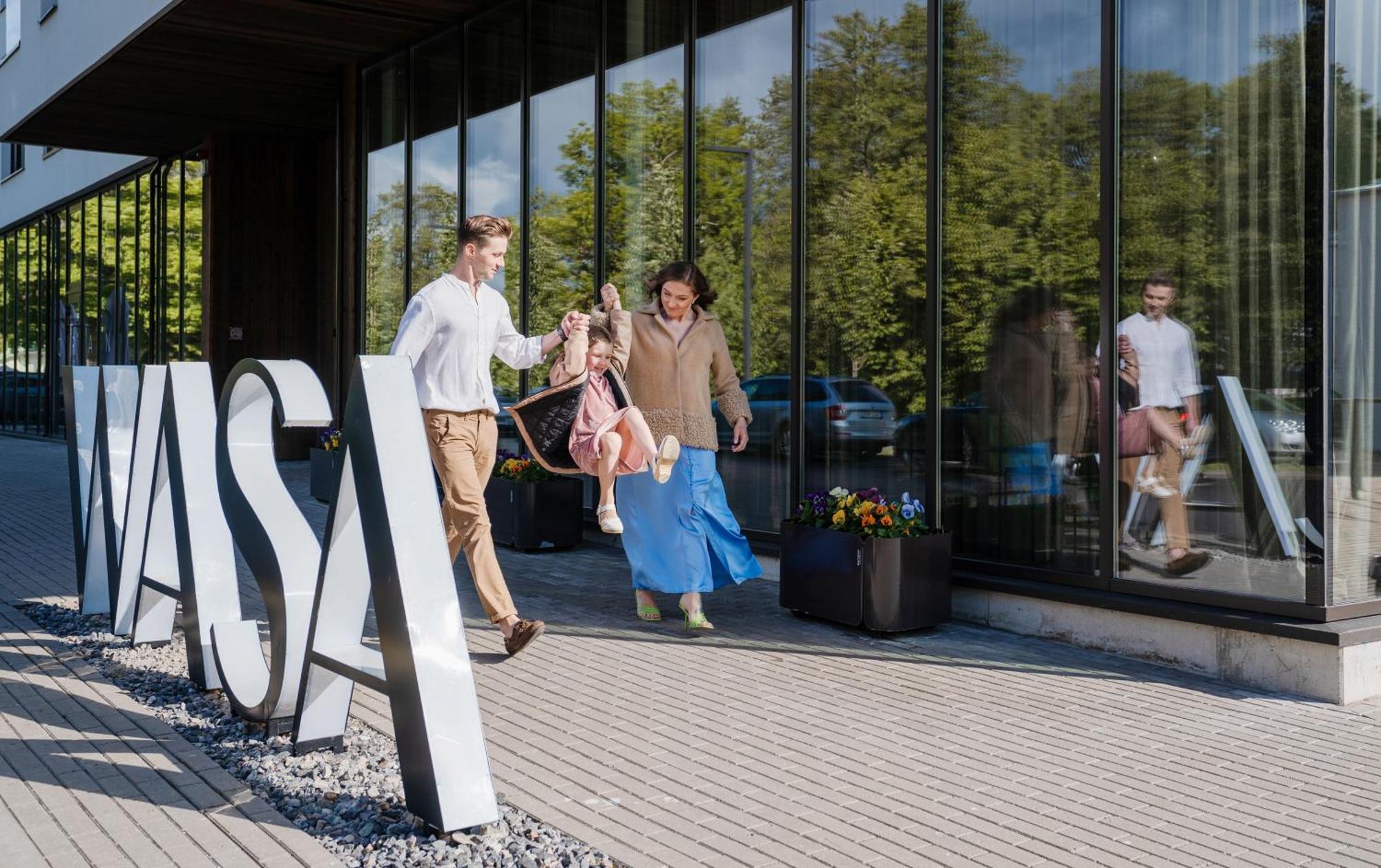 Wasa Resort Hotel, Apartments & Spa Pärnu Kültér fotó